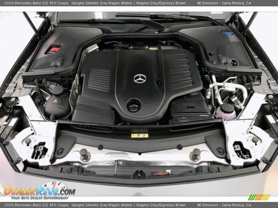 2020 Mercedes-Benz CLS 450 Coupe 3.0 Liter AMG biturbo DOHC 24-Valve VVT Inline 6 Cylinder w/EQ Boost Engine Photo #8