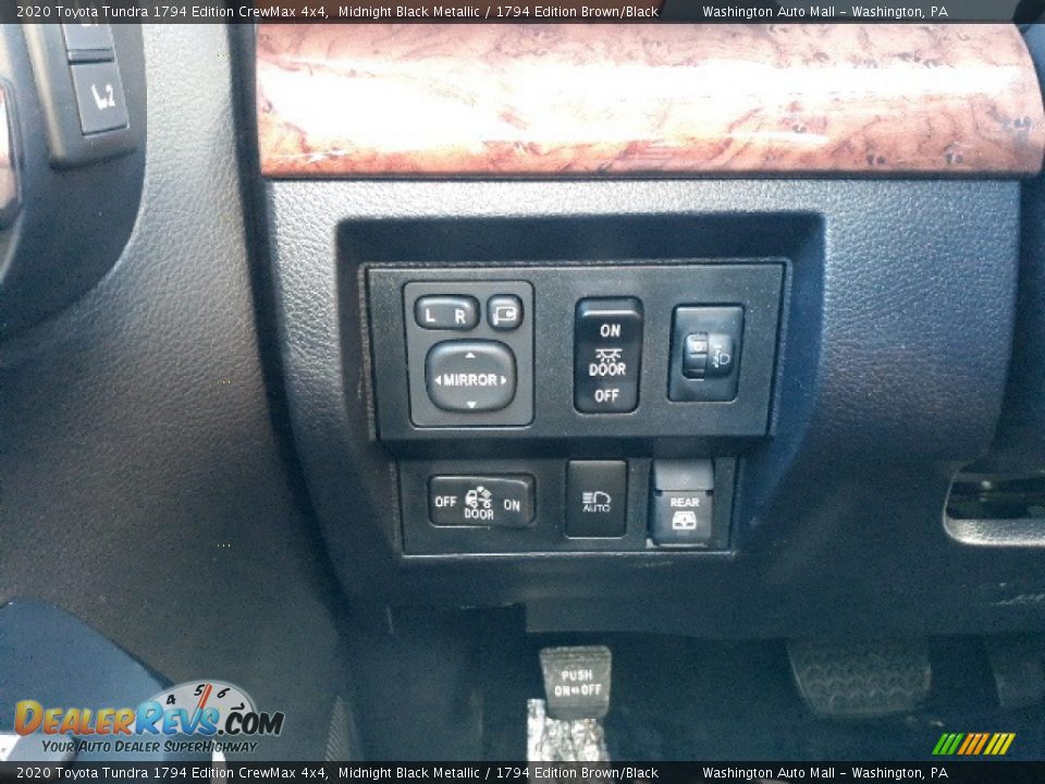 2020 Toyota Tundra 1794 Edition CrewMax 4x4 Midnight Black Metallic / 1794 Edition Brown/Black Photo #9