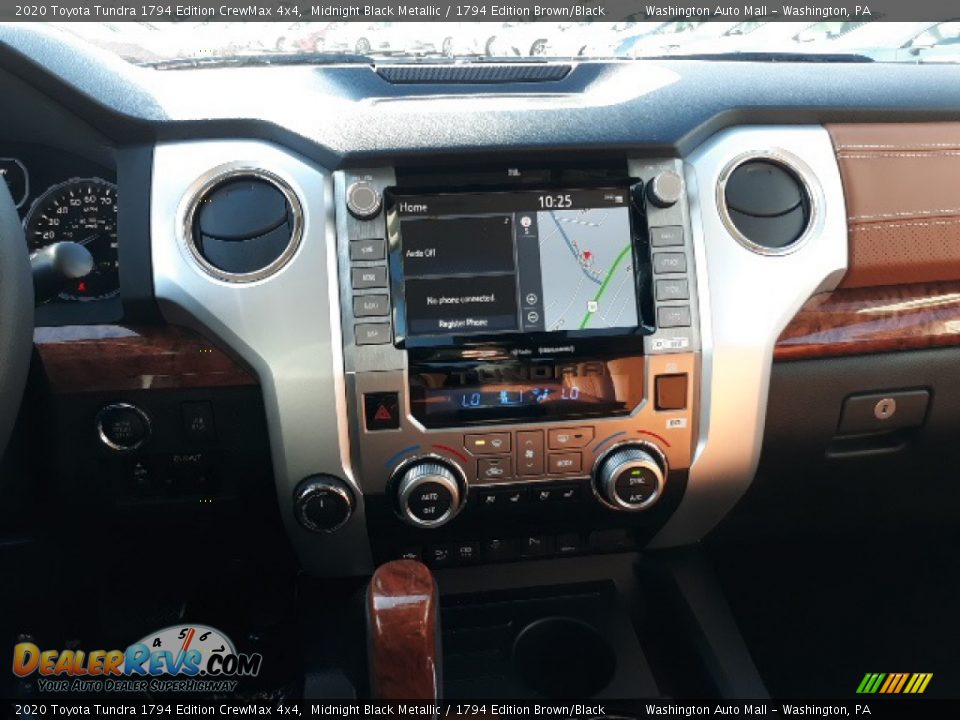 2020 Toyota Tundra 1794 Edition CrewMax 4x4 Midnight Black Metallic / 1794 Edition Brown/Black Photo #11