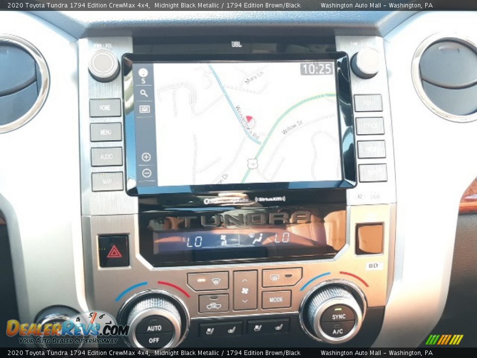 2020 Toyota Tundra 1794 Edition CrewMax 4x4 Midnight Black Metallic / 1794 Edition Brown/Black Photo #12