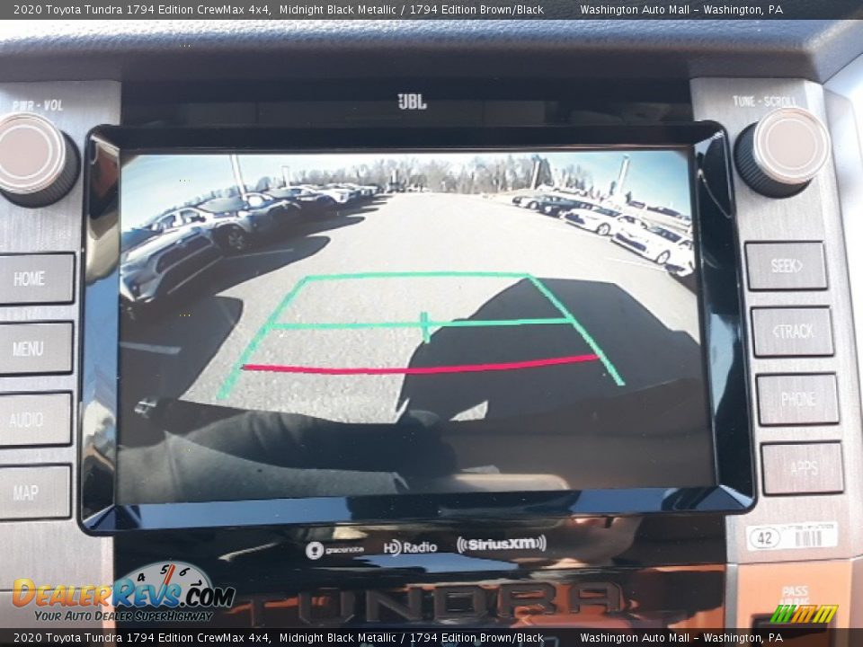 2020 Toyota Tundra 1794 Edition CrewMax 4x4 Midnight Black Metallic / 1794 Edition Brown/Black Photo #13