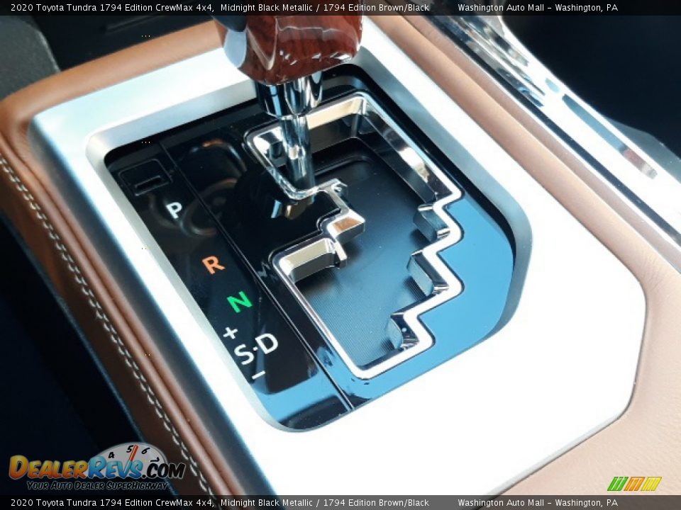 2020 Toyota Tundra 1794 Edition CrewMax 4x4 Midnight Black Metallic / 1794 Edition Brown/Black Photo #17