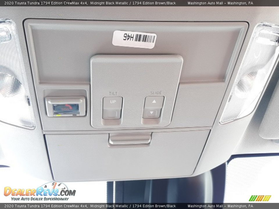 2020 Toyota Tundra 1794 Edition CrewMax 4x4 Midnight Black Metallic / 1794 Edition Brown/Black Photo #19