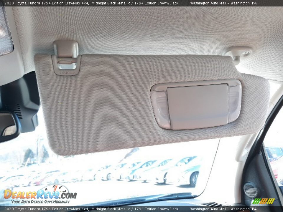 2020 Toyota Tundra 1794 Edition CrewMax 4x4 Midnight Black Metallic / 1794 Edition Brown/Black Photo #21