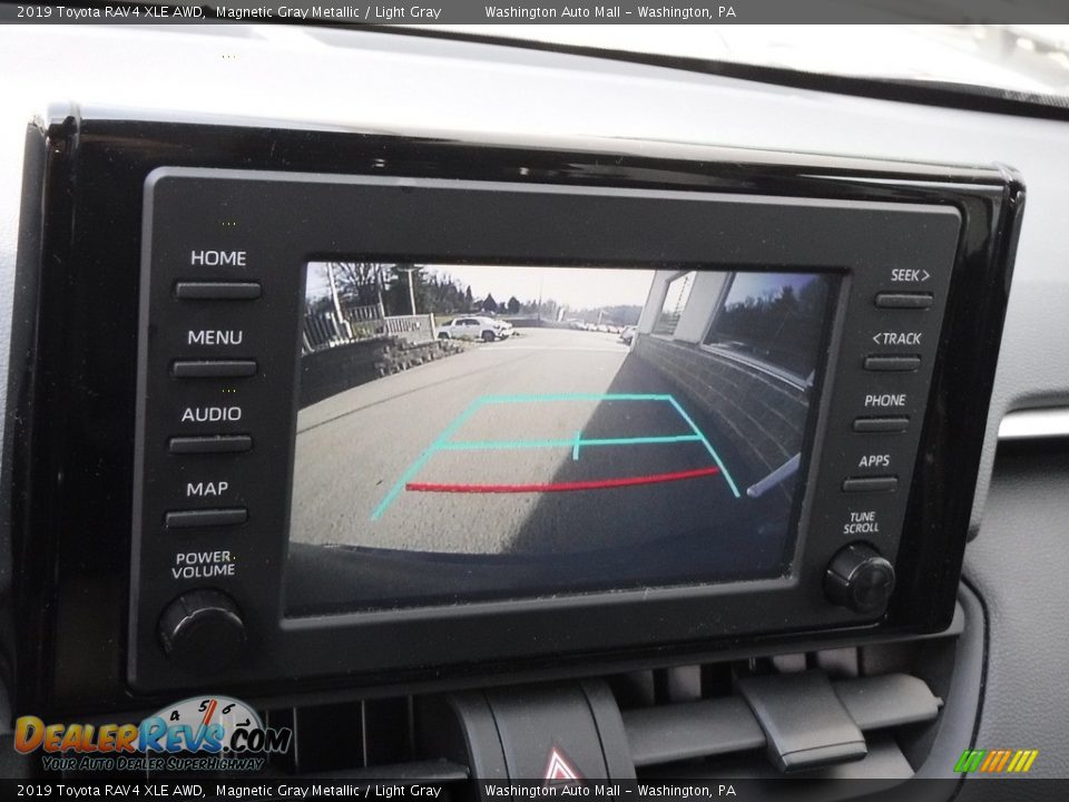 2019 Toyota RAV4 XLE AWD Magnetic Gray Metallic / Light Gray Photo #16