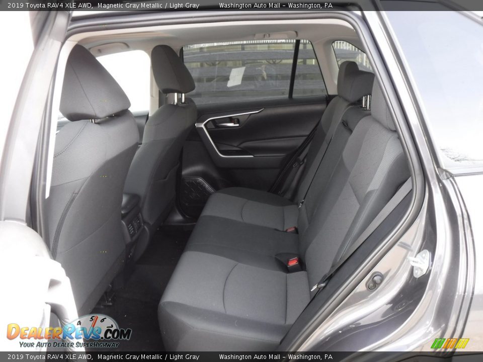 2019 Toyota RAV4 XLE AWD Magnetic Gray Metallic / Light Gray Photo #23