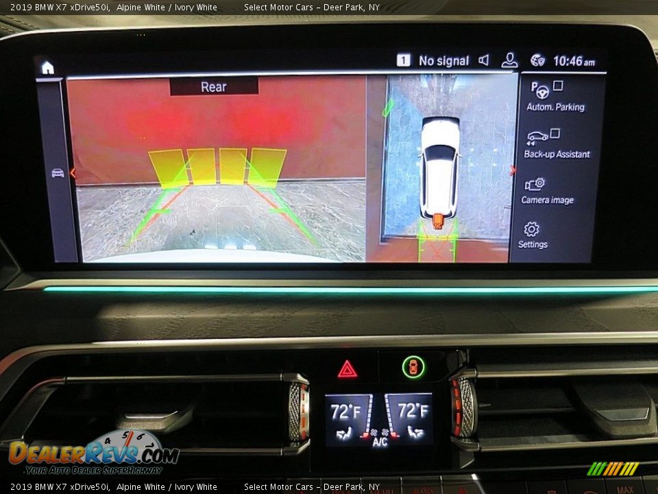 2019 BMW X7 xDrive50i Alpine White / Ivory White Photo #36