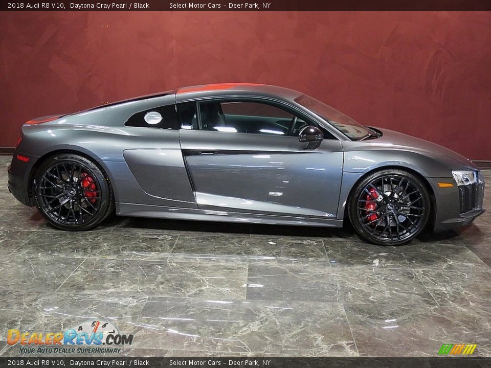 Daytona Gray Pearl 2018 Audi R8 V10 Photo #4