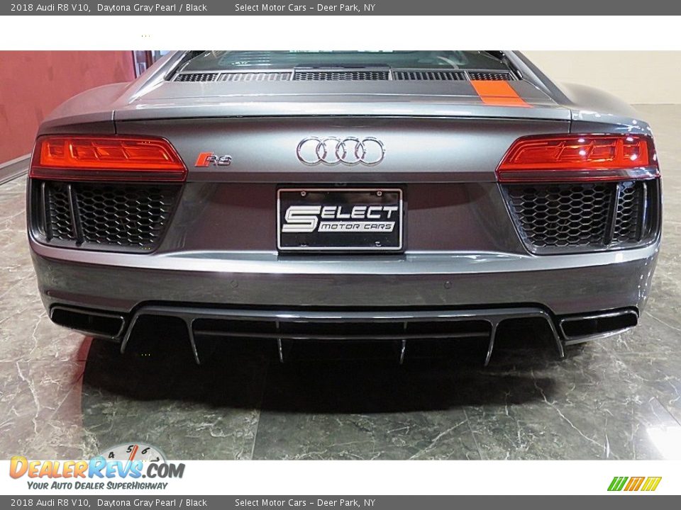 2018 Audi R8 V10 Daytona Gray Pearl / Black Photo #5