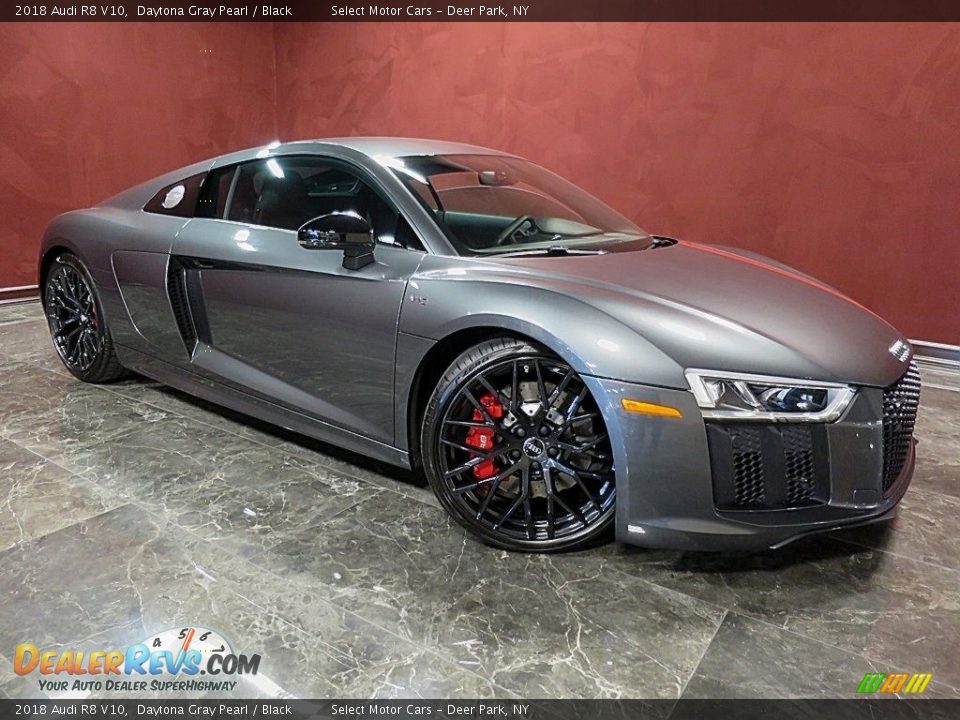 Daytona Gray Pearl 2018 Audi R8 V10 Photo #10