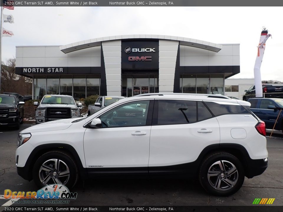 2020 GMC Terrain SLT AWD Summit White / Jet Black Photo #1
