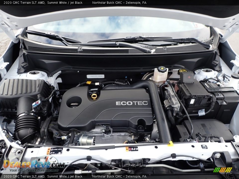 2020 GMC Terrain SLT AWD Summit White / Jet Black Photo #2