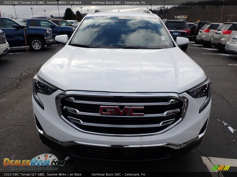 2020 GMC Terrain SLT AWD Summit White / Jet Black Photo #3