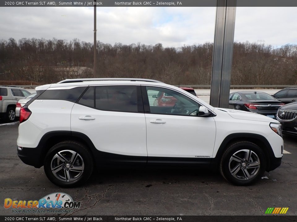 2020 GMC Terrain SLT AWD Summit White / Jet Black Photo #5
