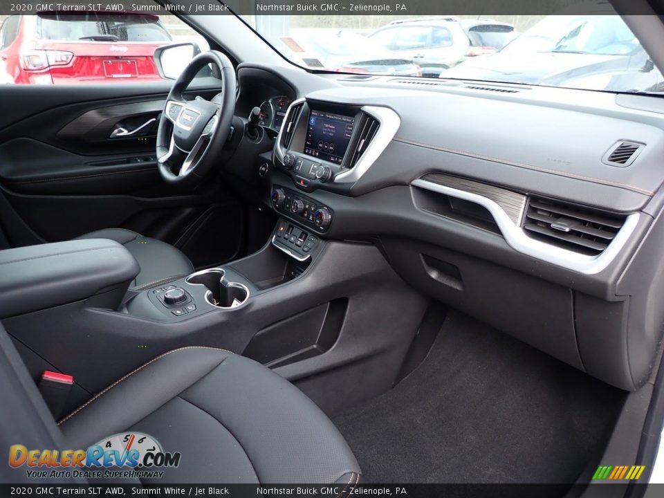2020 GMC Terrain SLT AWD Summit White / Jet Black Photo #6
