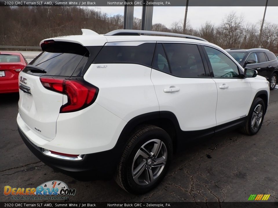 2020 GMC Terrain SLT AWD Summit White / Jet Black Photo #9
