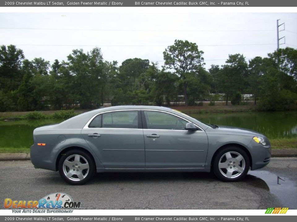 2009 Chevrolet Malibu LT Sedan Golden Pewter Metallic / Ebony Photo #1