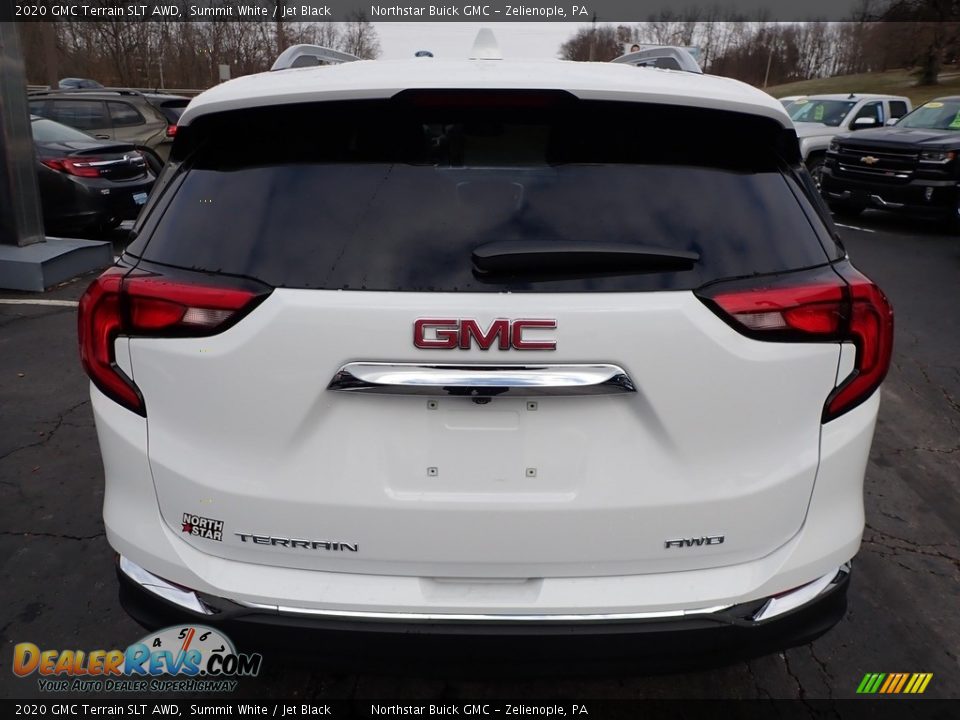 2020 GMC Terrain SLT AWD Summit White / Jet Black Photo #10