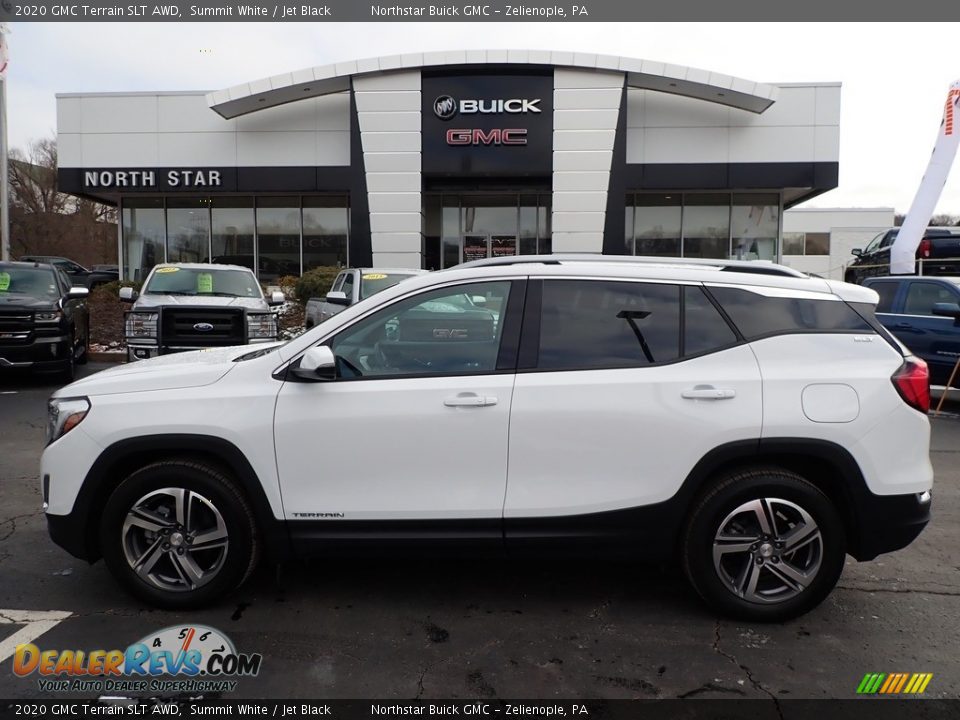 2020 GMC Terrain SLT AWD Summit White / Jet Black Photo #13