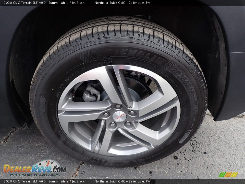2020 GMC Terrain SLT AWD Summit White / Jet Black Photo #14