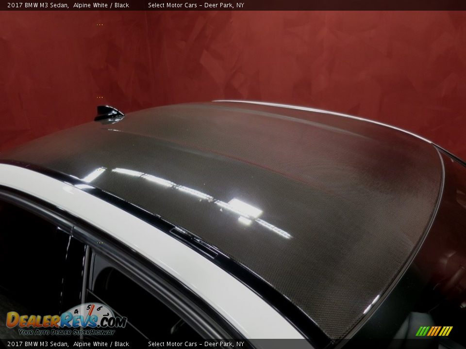 2017 BMW M3 Sedan Alpine White / Black Photo #12