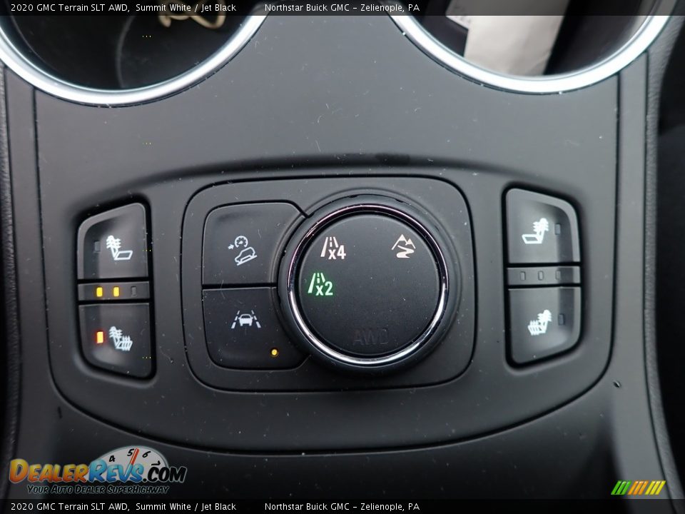 2020 GMC Terrain SLT AWD Summit White / Jet Black Photo #22