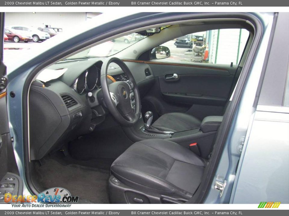 2009 Chevrolet Malibu LT Sedan Golden Pewter Metallic / Ebony Photo #6