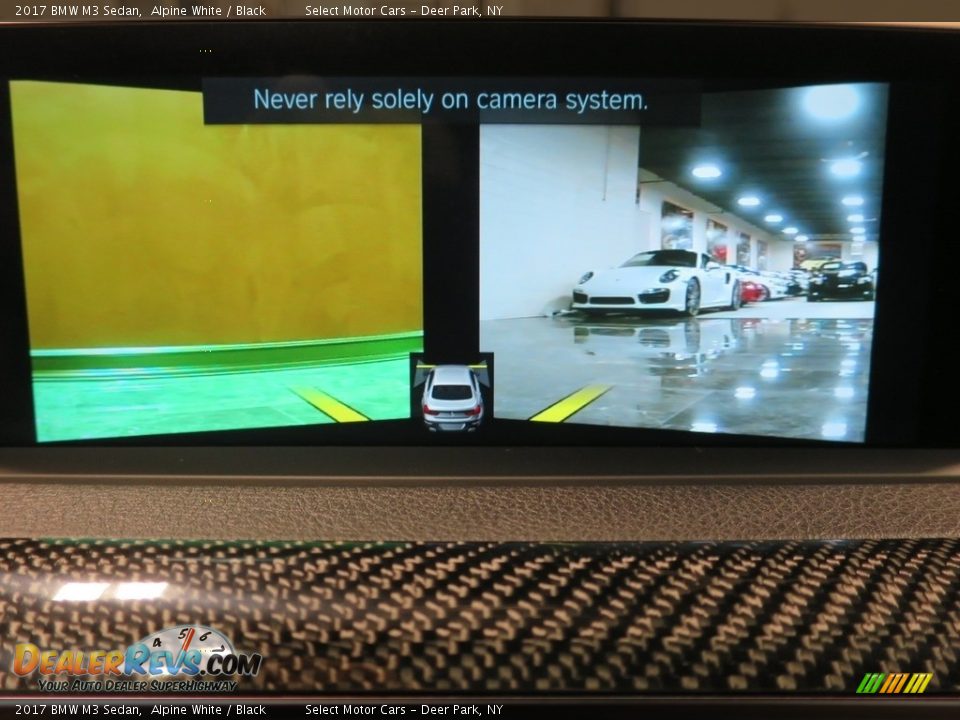 2017 BMW M3 Sedan Alpine White / Black Photo #22