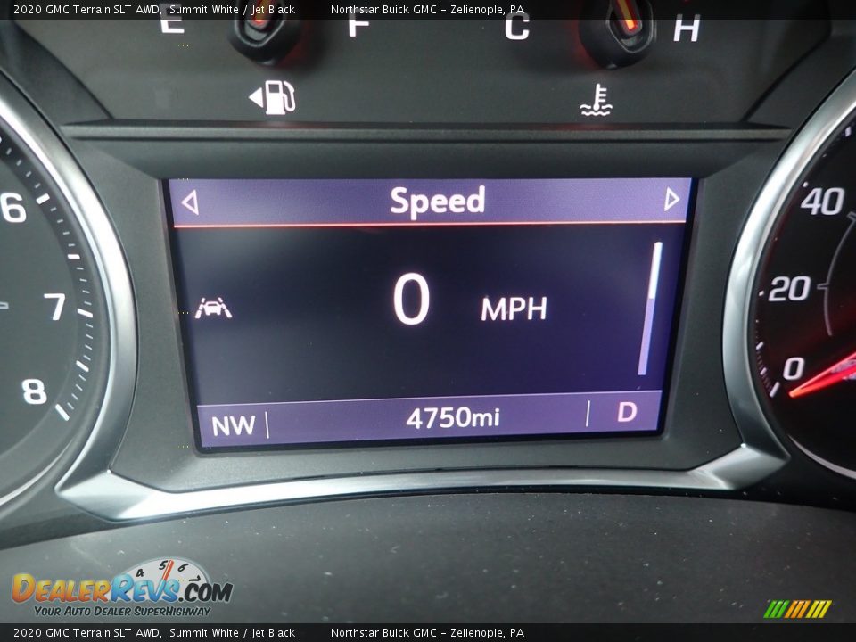 2020 GMC Terrain SLT AWD Summit White / Jet Black Photo #30