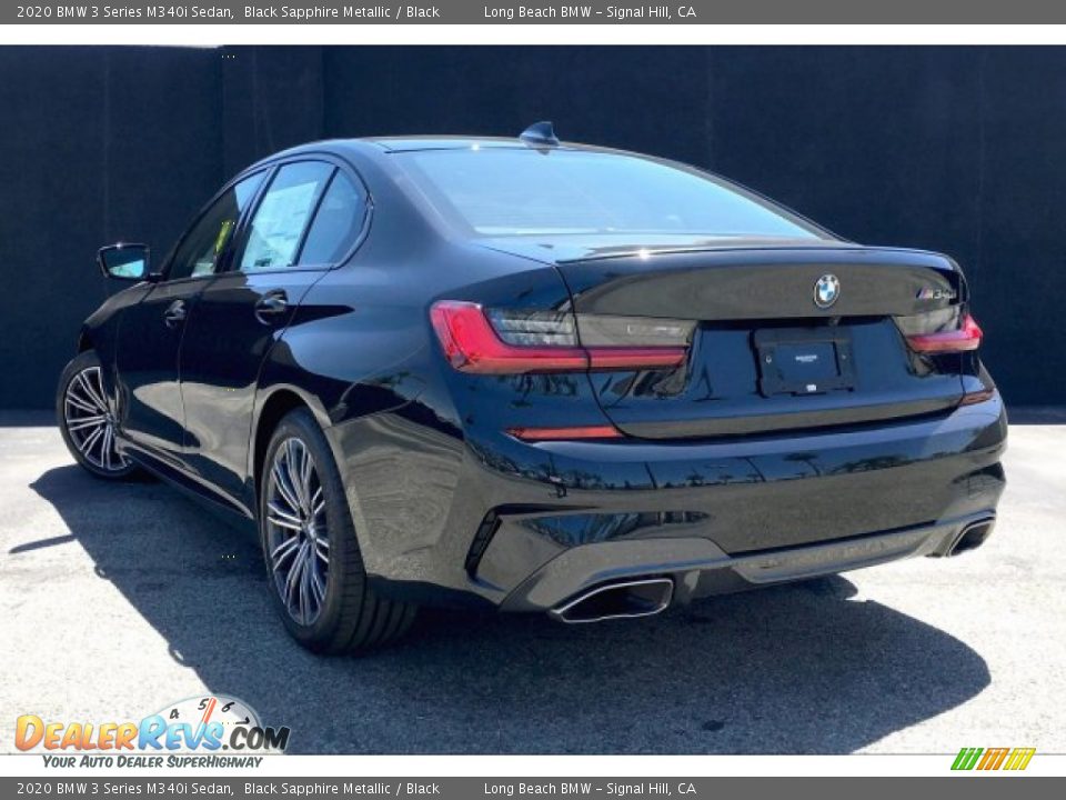 2020 BMW 3 Series M340i Sedan Black Sapphire Metallic / Black Photo #2