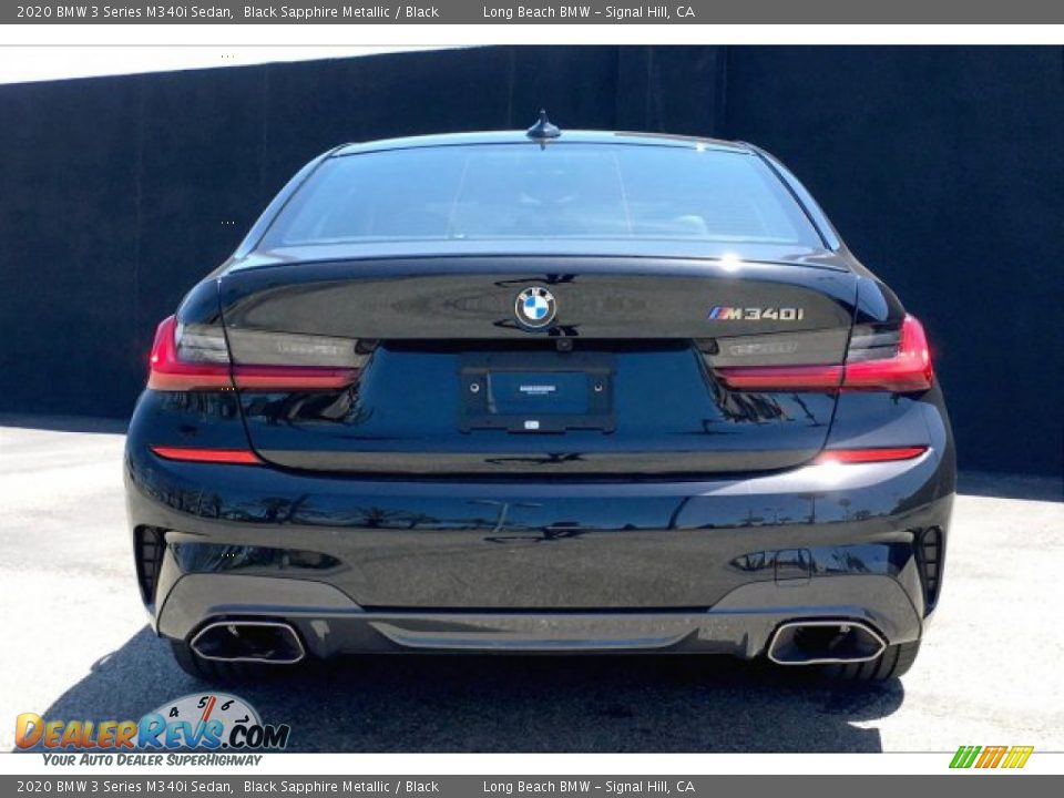 2020 BMW 3 Series M340i Sedan Black Sapphire Metallic / Black Photo #3