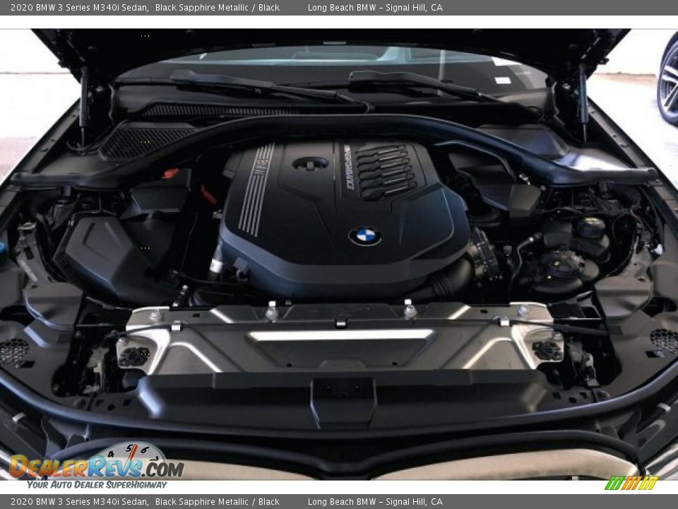 2020 BMW 3 Series M340i Sedan Black Sapphire Metallic / Black Photo #8