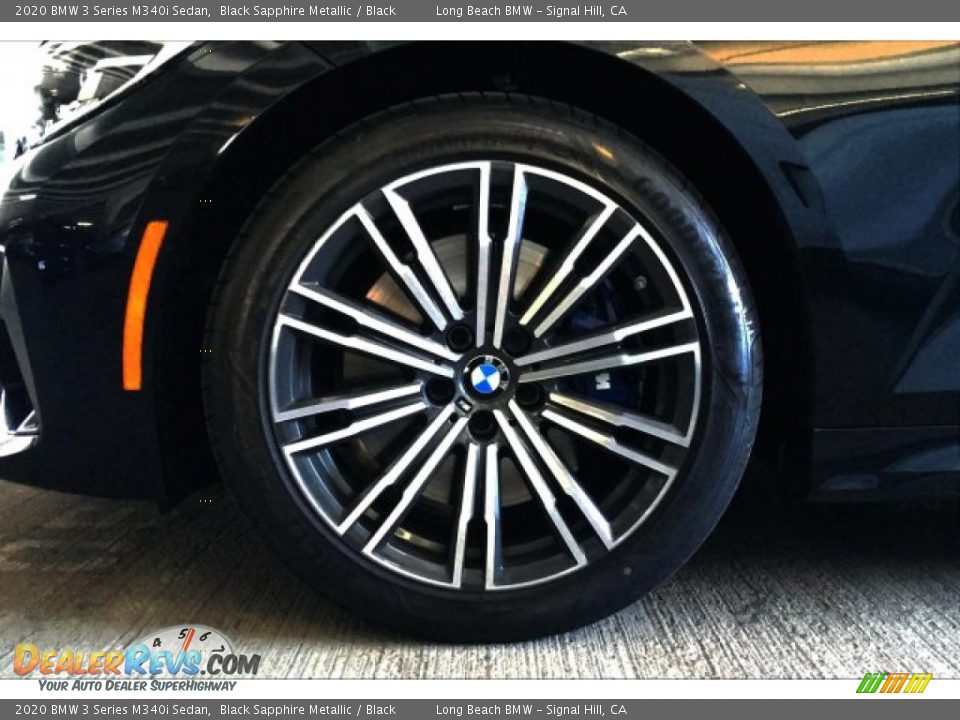 2020 BMW 3 Series M340i Sedan Black Sapphire Metallic / Black Photo #9