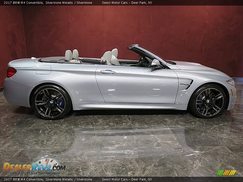 Silverstone Metallic 2017 BMW M4 Convertible Photo #6