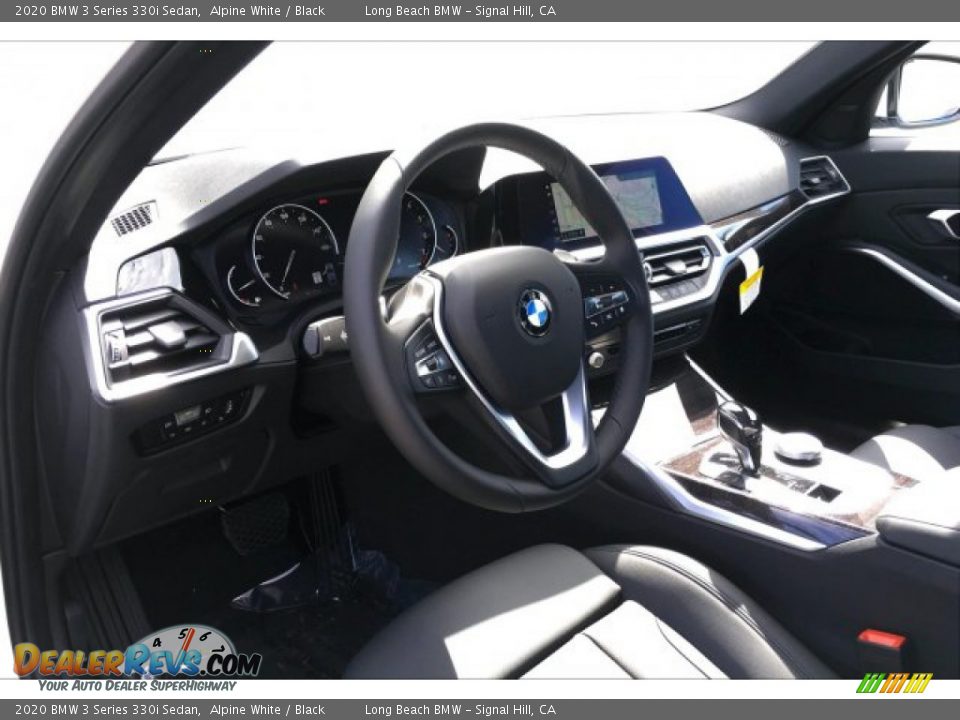 2020 BMW 3 Series 330i Sedan Alpine White / Black Photo #4