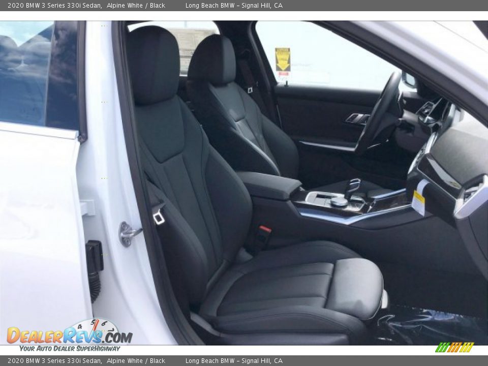 2020 BMW 3 Series 330i Sedan Alpine White / Black Photo #7