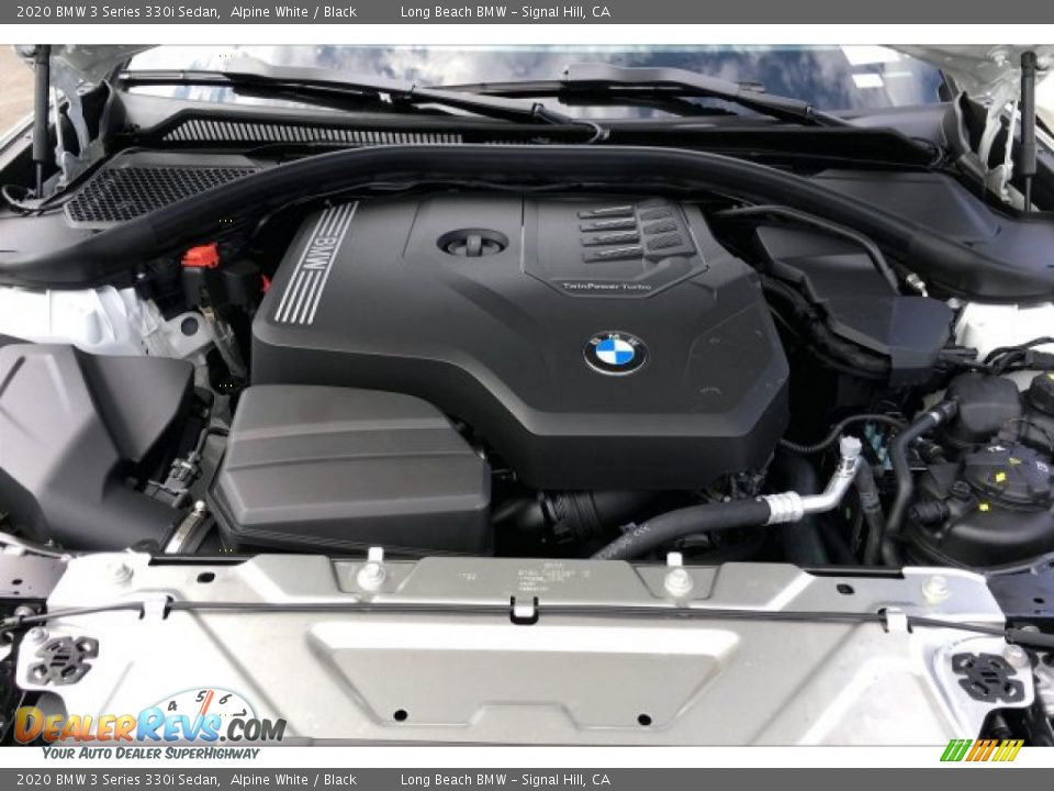 2020 BMW 3 Series 330i Sedan Alpine White / Black Photo #8