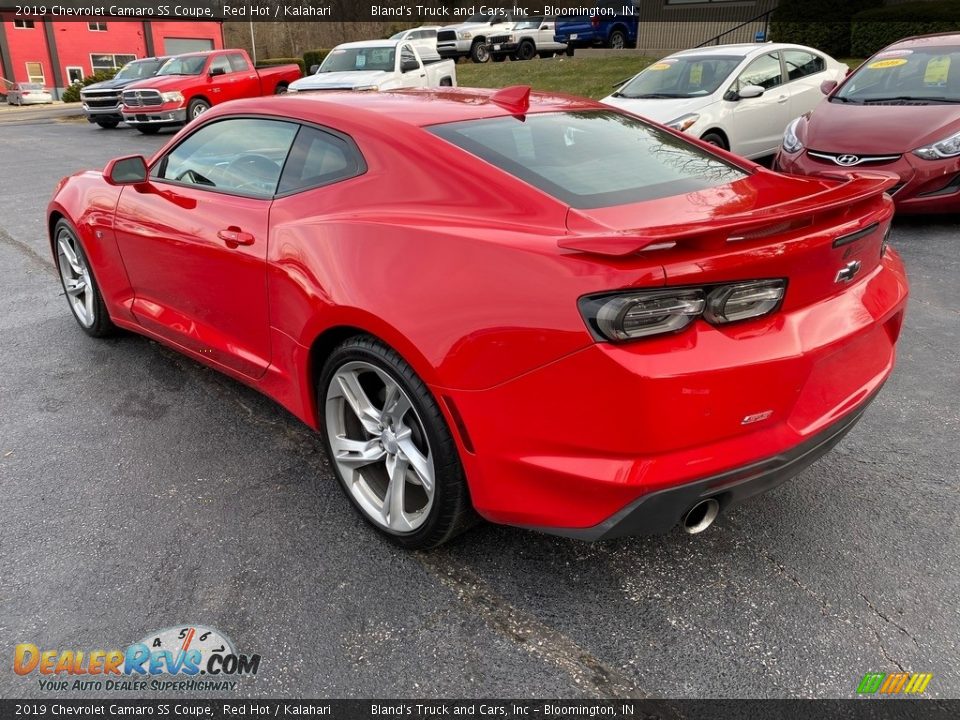 2019 Chevrolet Camaro SS Coupe Red Hot / Kalahari Photo #8