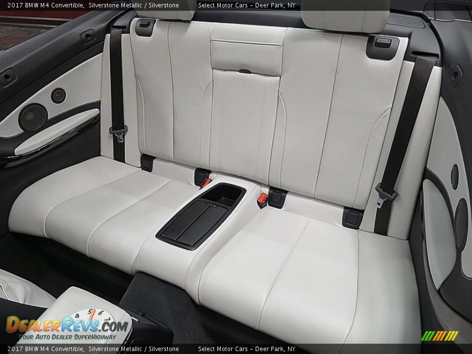 Rear Seat of 2017 BMW M4 Convertible Photo #21