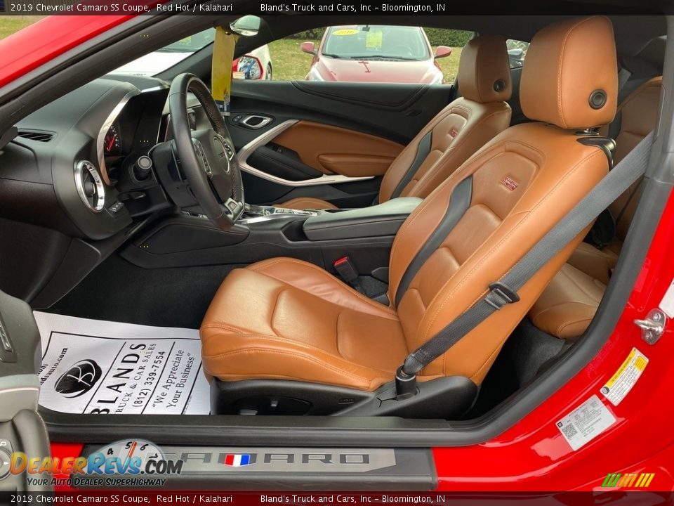 Kalahari Interior - 2019 Chevrolet Camaro SS Coupe Photo #11