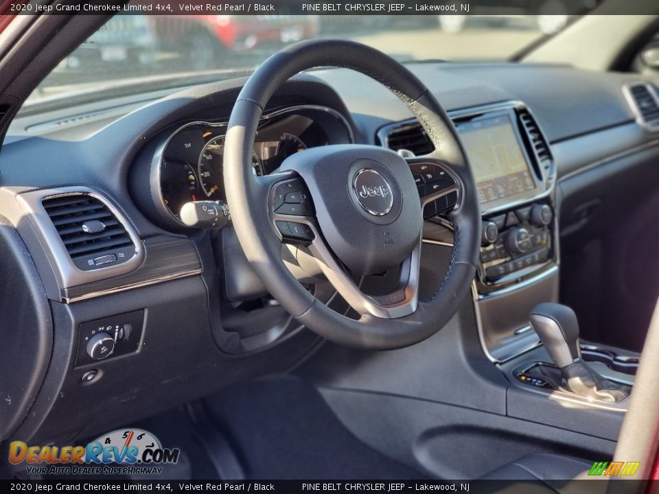 2020 Jeep Grand Cherokee Limited 4x4 Velvet Red Pearl / Black Photo #7