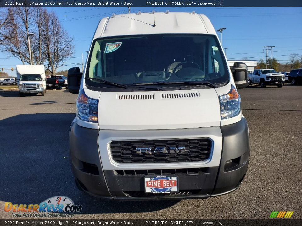 2020 Ram ProMaster 2500 High Roof Cargo Van Bright White / Black Photo #2
