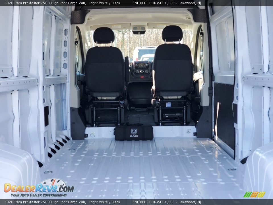 2020 Ram ProMaster 2500 High Roof Cargo Van Bright White / Black Photo #6