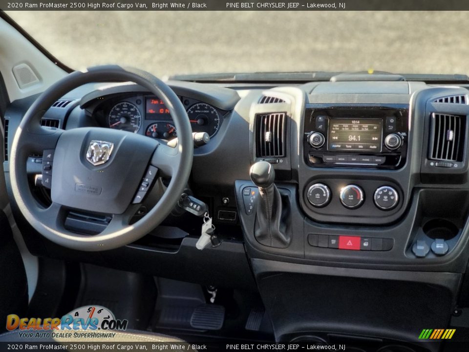 2020 Ram ProMaster 2500 High Roof Cargo Van Bright White / Black Photo #7