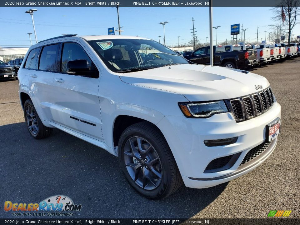 2020 Jeep Grand Cherokee Limited X 4x4 Bright White / Black Photo #1