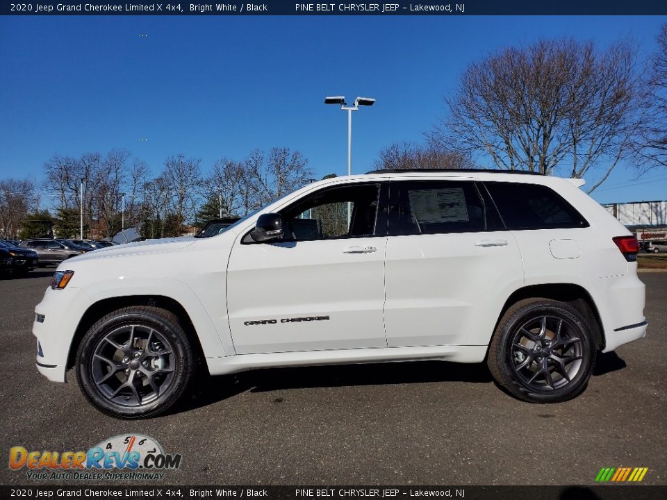 2020 Jeep Grand Cherokee Limited X 4x4 Bright White / Black Photo #3
