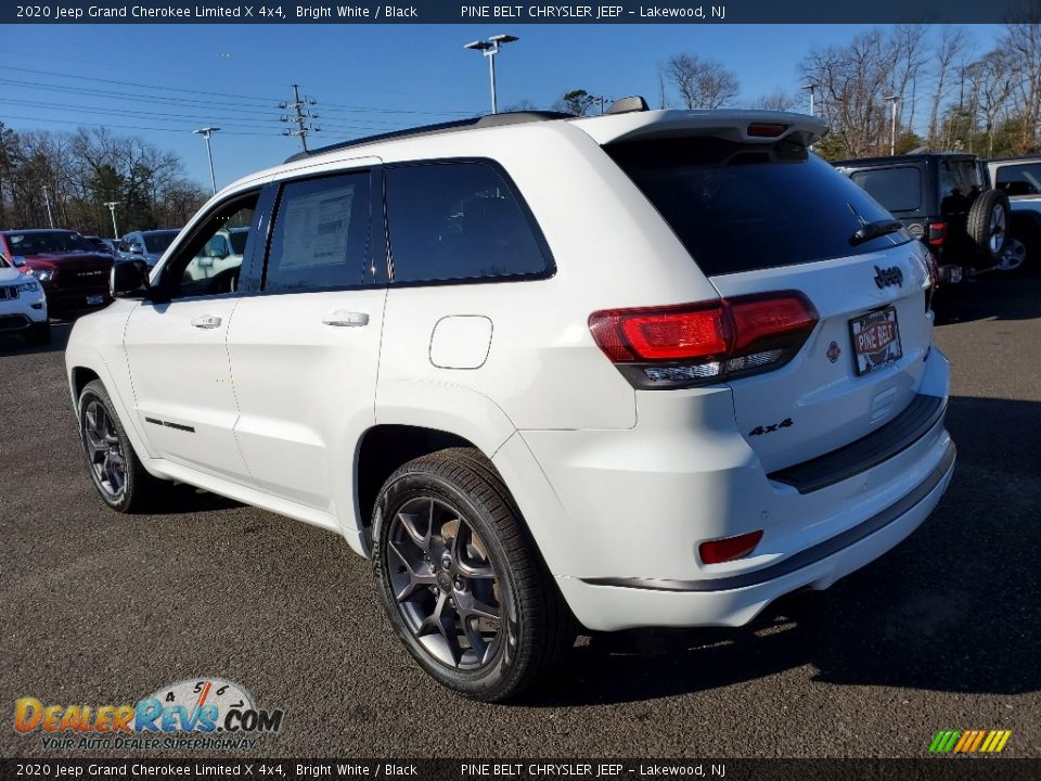 2020 Jeep Grand Cherokee Limited X 4x4 Bright White / Black Photo #4