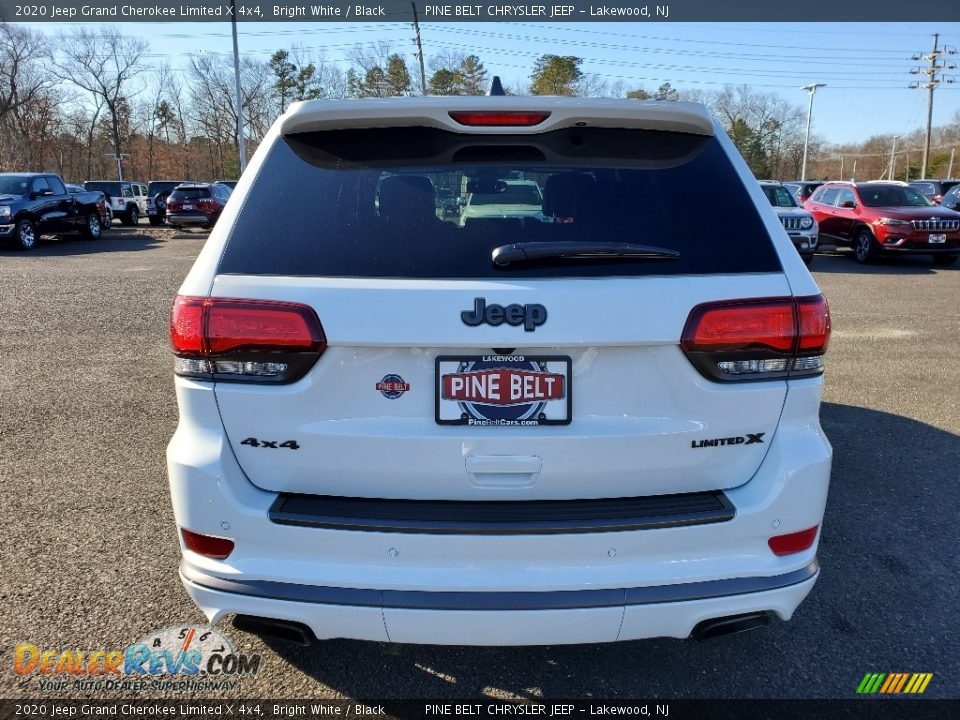 2020 Jeep Grand Cherokee Limited X 4x4 Bright White / Black Photo #5