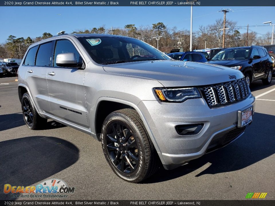 2020 Jeep Grand Cherokee Altitude 4x4 Billet Silver Metallic / Black Photo #1