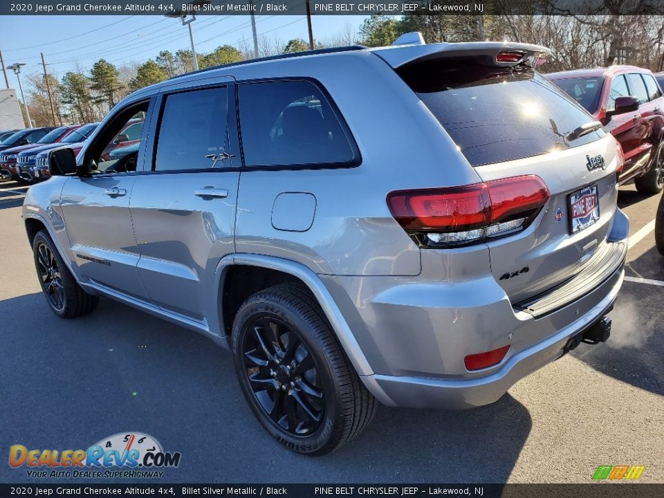 2020 Jeep Grand Cherokee Altitude 4x4 Billet Silver Metallic / Black Photo #4